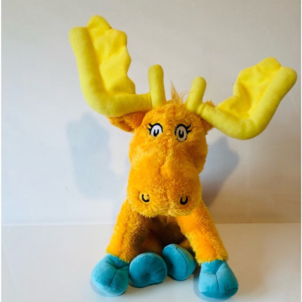 Kohl's Cares Dr. Seuss Thidwick The Big Hearted Moose Plush 15” Stuffed Animal